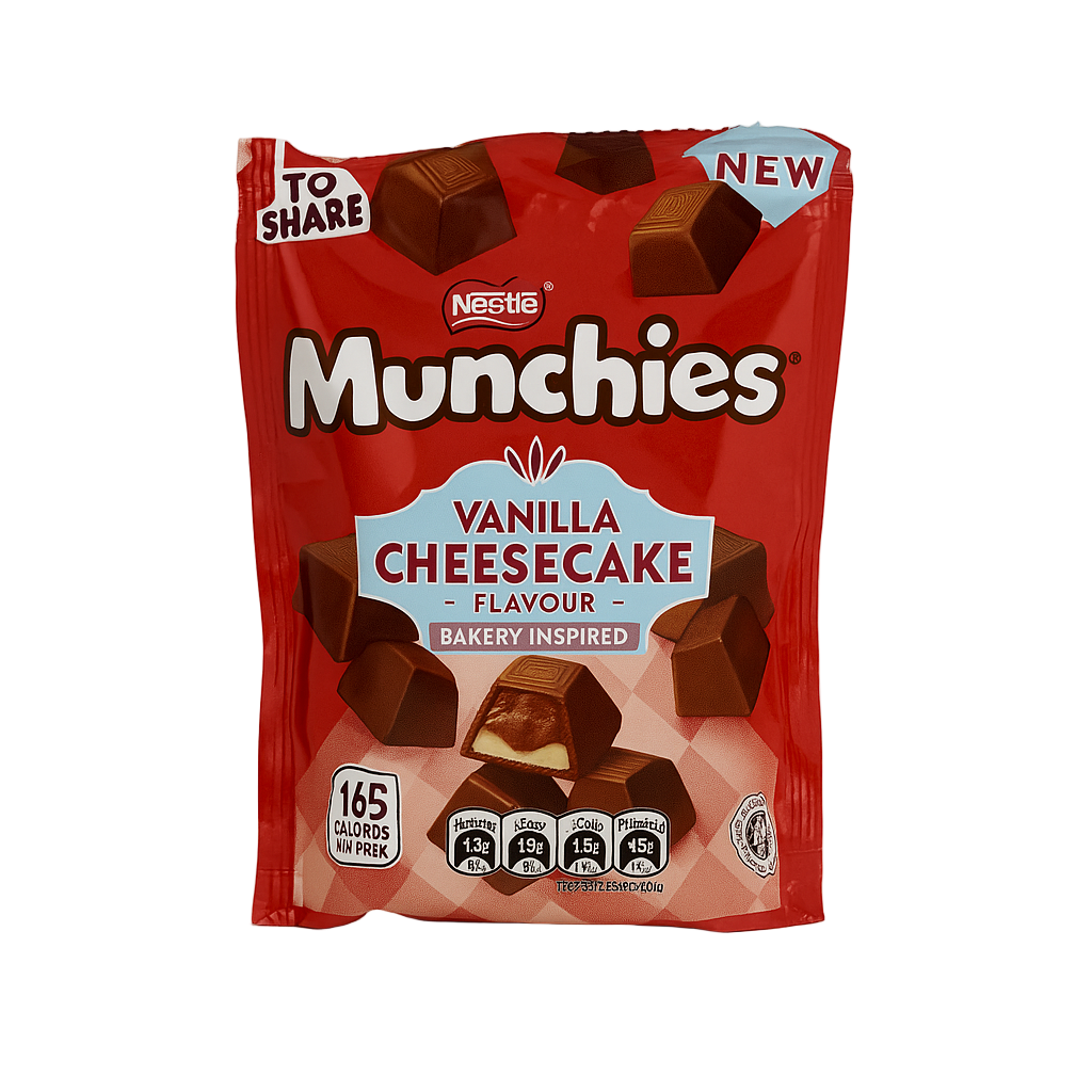 Munchies Vanilla Cheesecake
