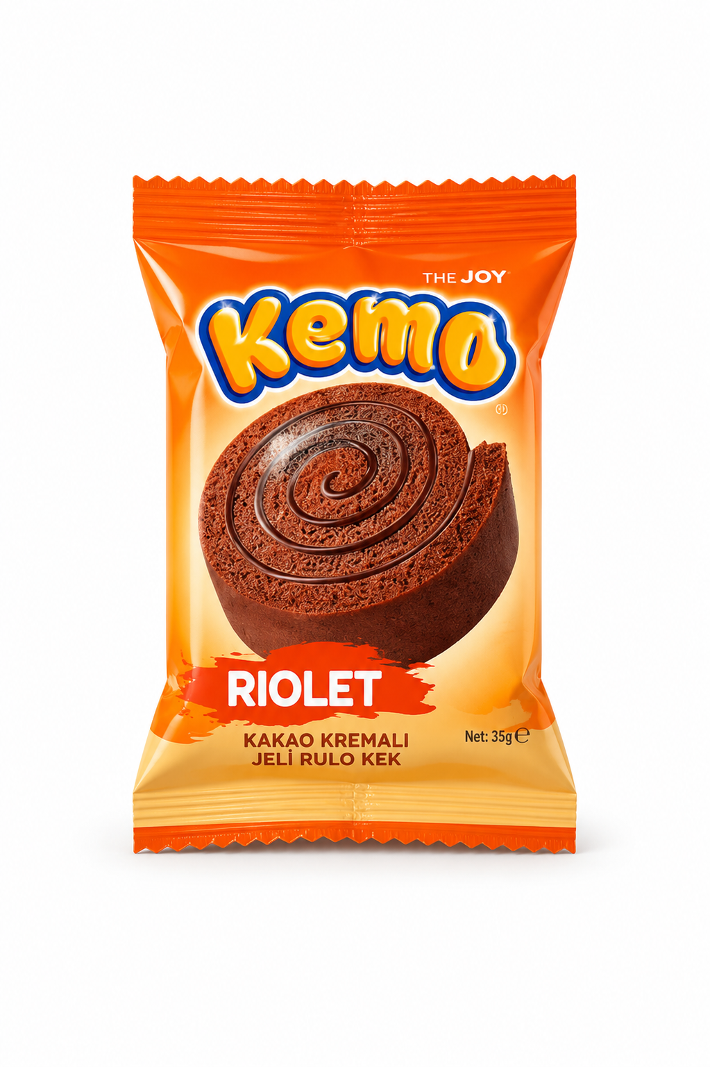 Kemo Chocolate Roll Cake (Turkey)