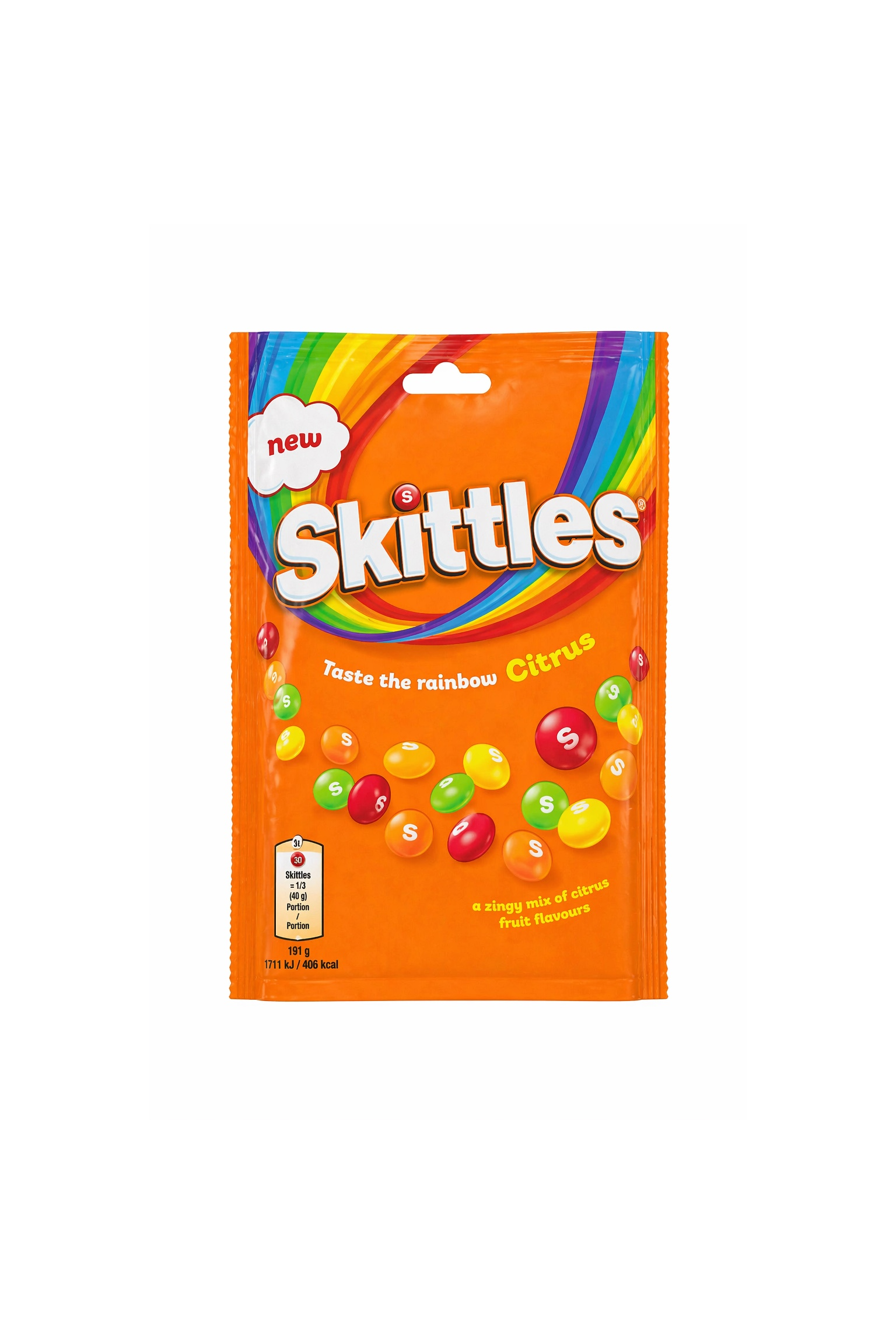 Skittles Citrus Pouch 136g (UK)