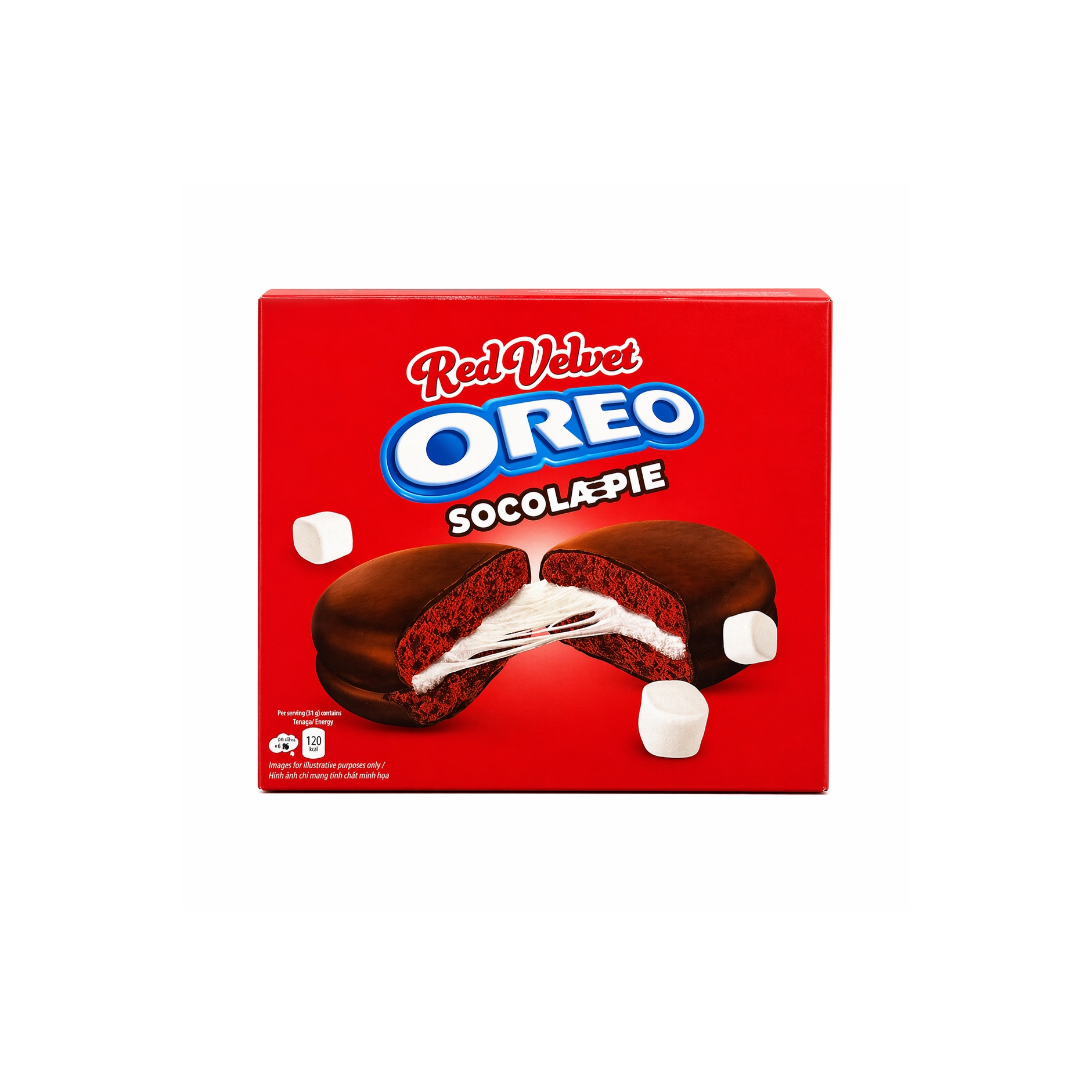 Oreo Red Velvet Socola-Pie 336g (Vietnam)