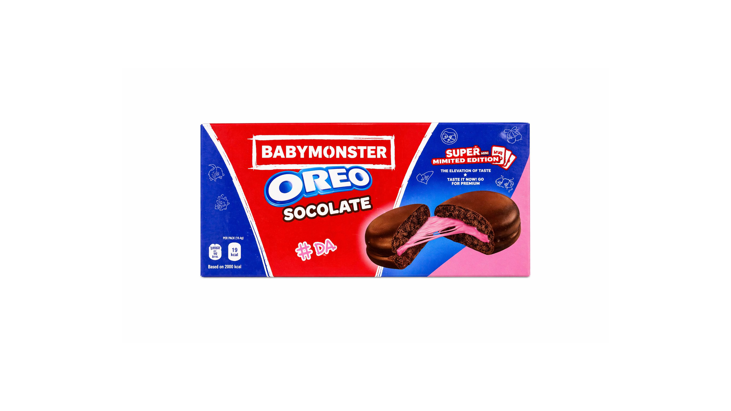 Oreo Baby Monster Socola-Pie Strawberry (Vietnam)