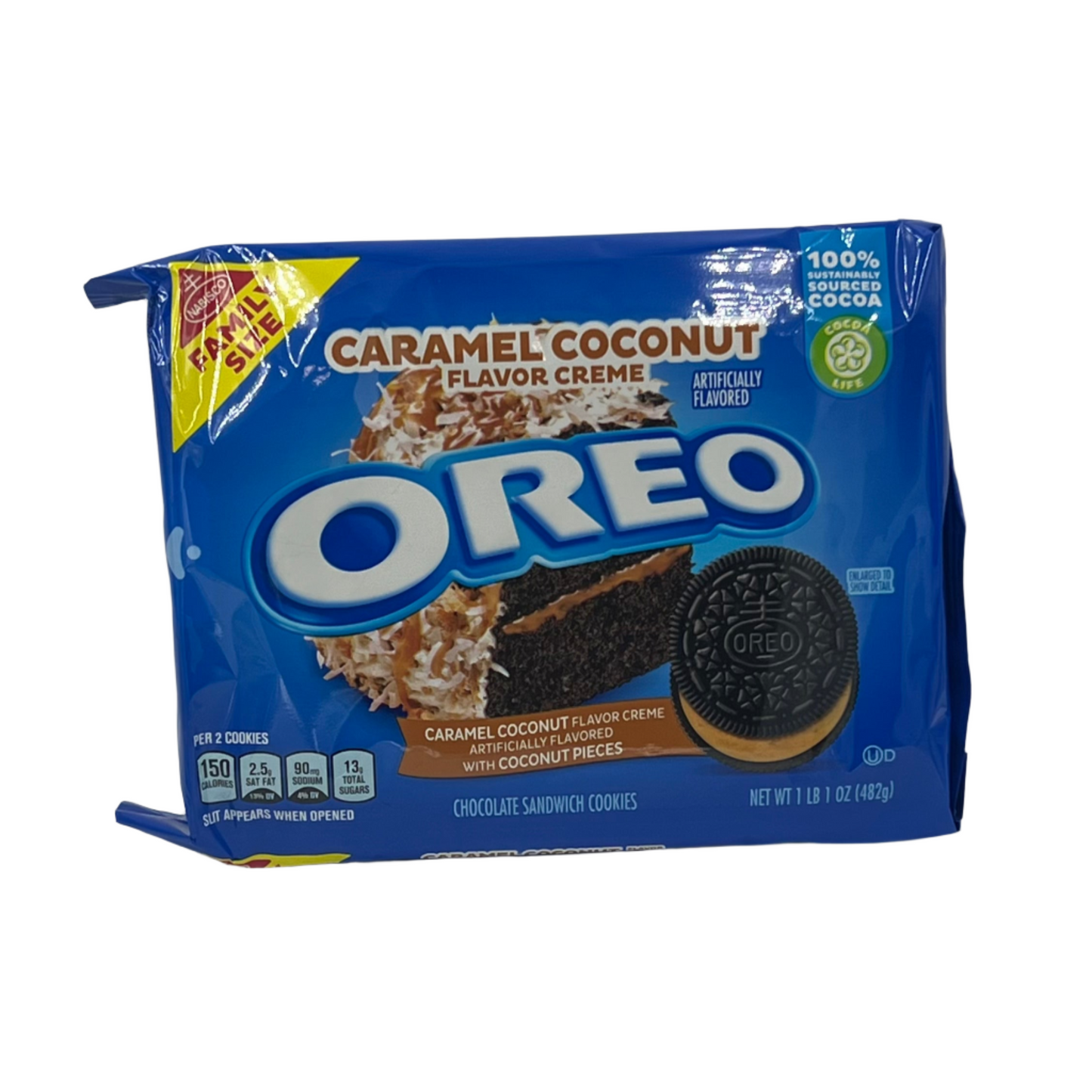 Oreo Caramel Coconut